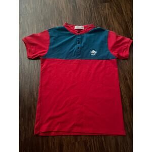 Harve Benard boys large colorblock polo